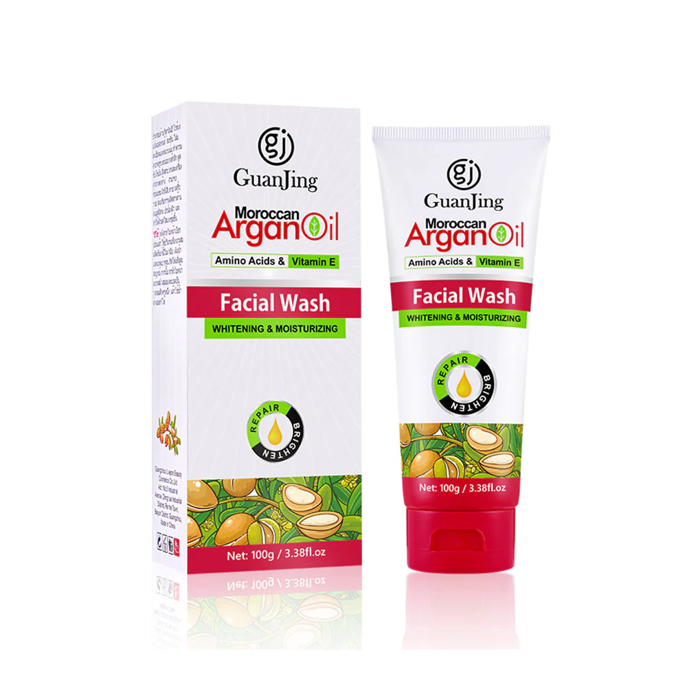 Guan Jing Amino Acids & Vitamin E Argan Oil Facial Wash 100g