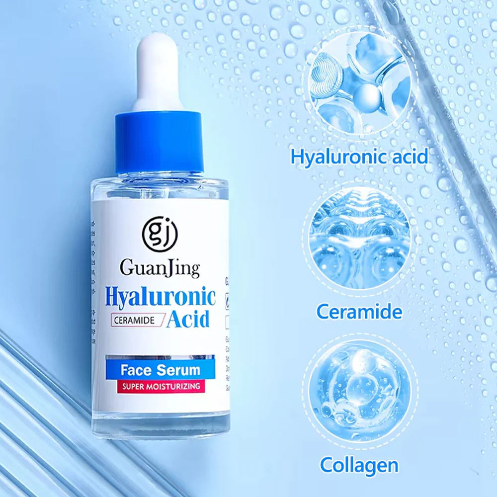 Guan Jing Hyaluronic Acid & Ceramide Super Moisturizing Face Serum 40ml - Image 2