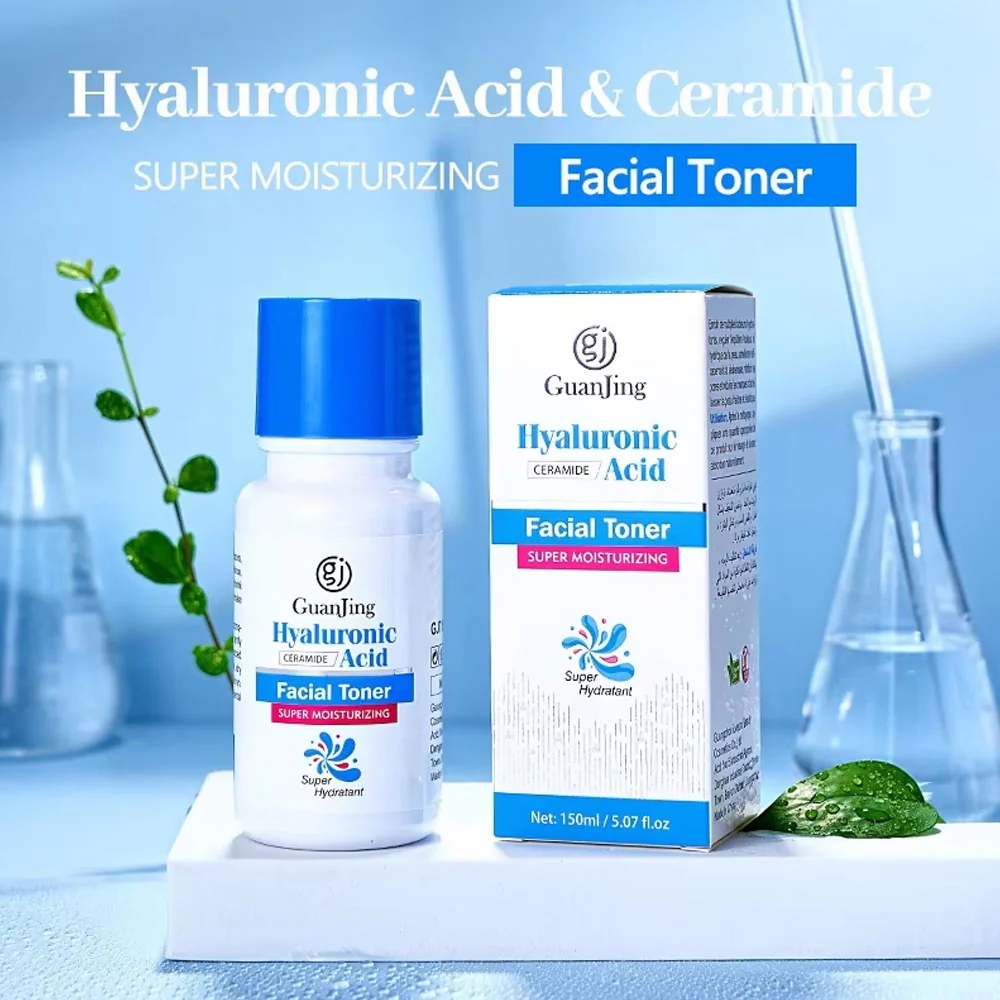 Guan Jing Hyaluronic Acid & Ceramide Super Moisturizing Facial Toner 150ml - Image 3