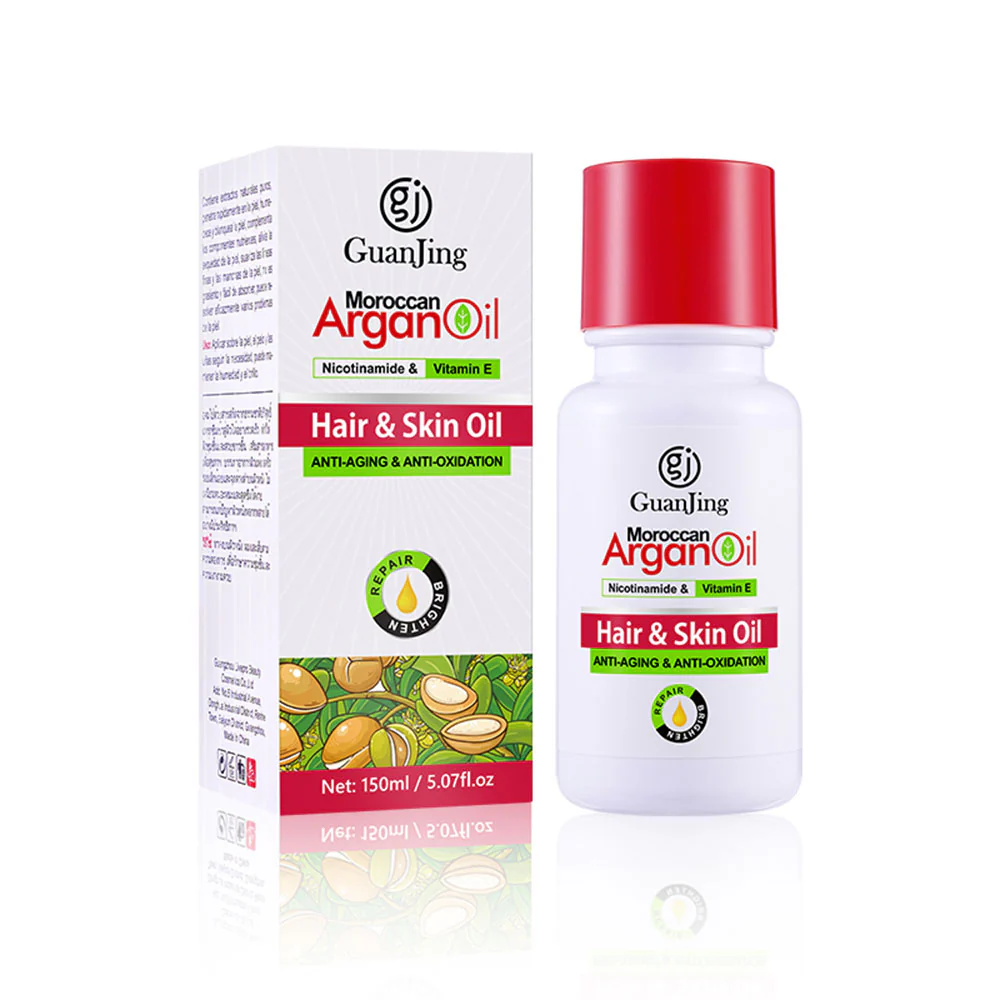 Guan Jing Nicotinamide & Vitamin E Argan Oil Hair & Skin Oil 150ml