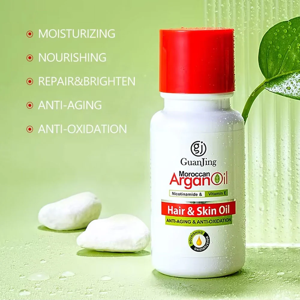 Guan Jing Nicotinamide & Vitamin E Argan Oil Hair & Skin Oil 150ml - Image 4