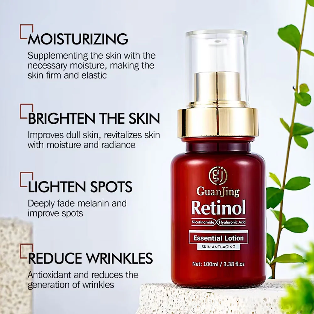 Guan Jing Retinol & Nicotinamide Essence Lotion 100ml - Image 4