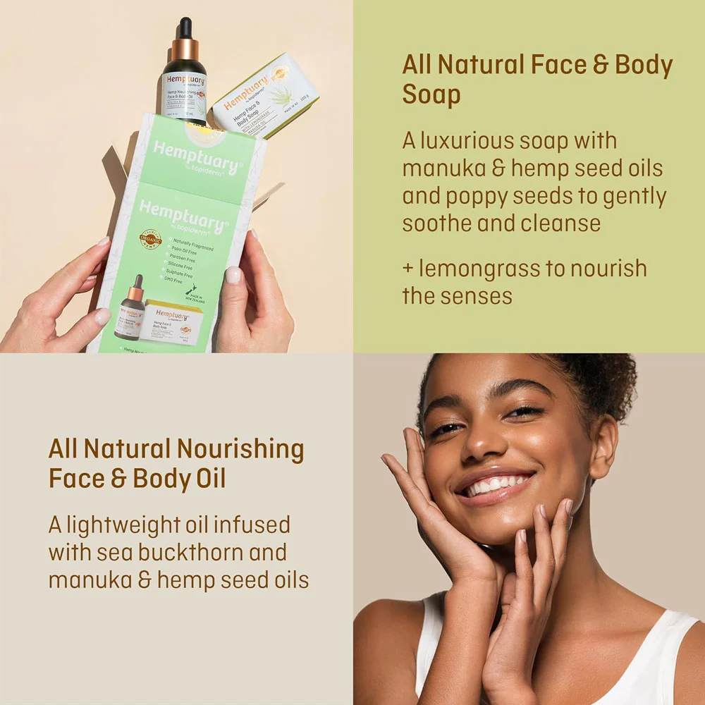 Hemptuary 2pc Gift Pack (Oil & Soap) - Short Dated Clearance - Image 3