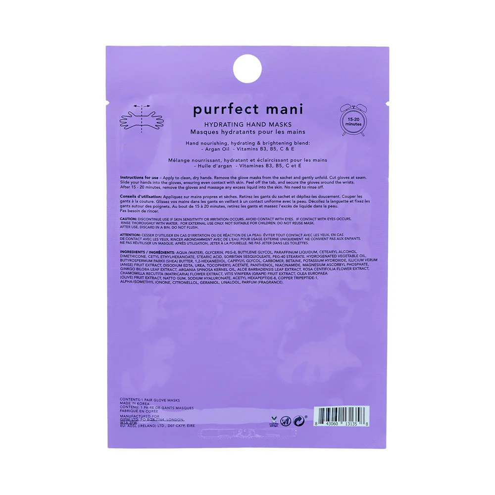 Holler & Glow Transforming Had Masks Purrfect Mani 18ml - Image 3