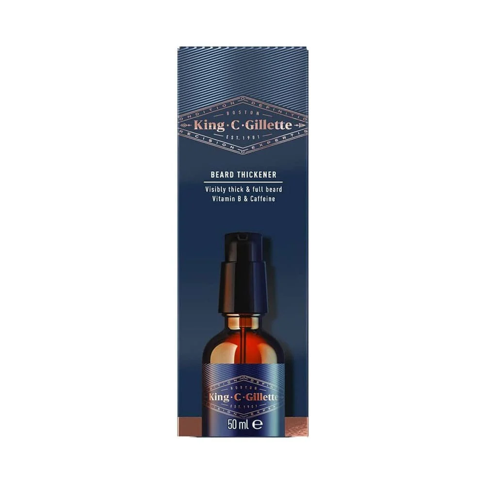 King.C.Gillette Beard Thickener 50ml - Image 3