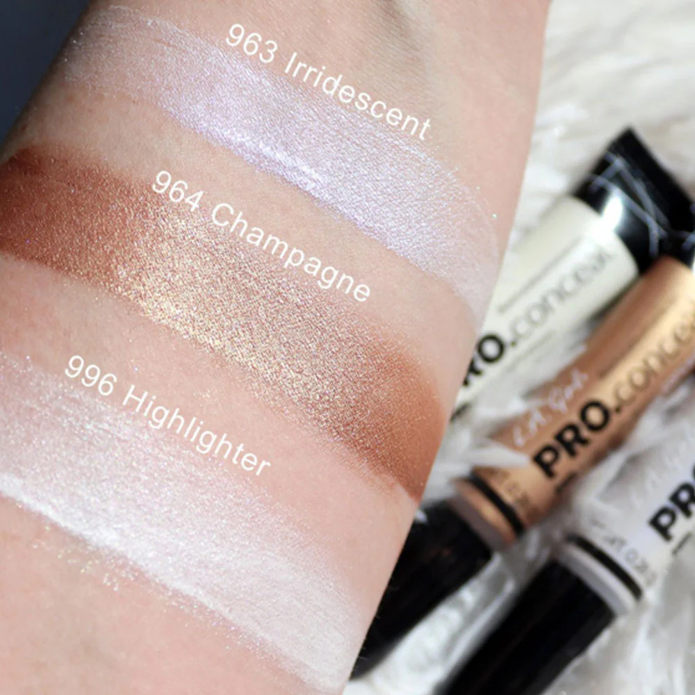 LA Girl HD Pro Conceal Champagne Highlighter 8g - Image 3