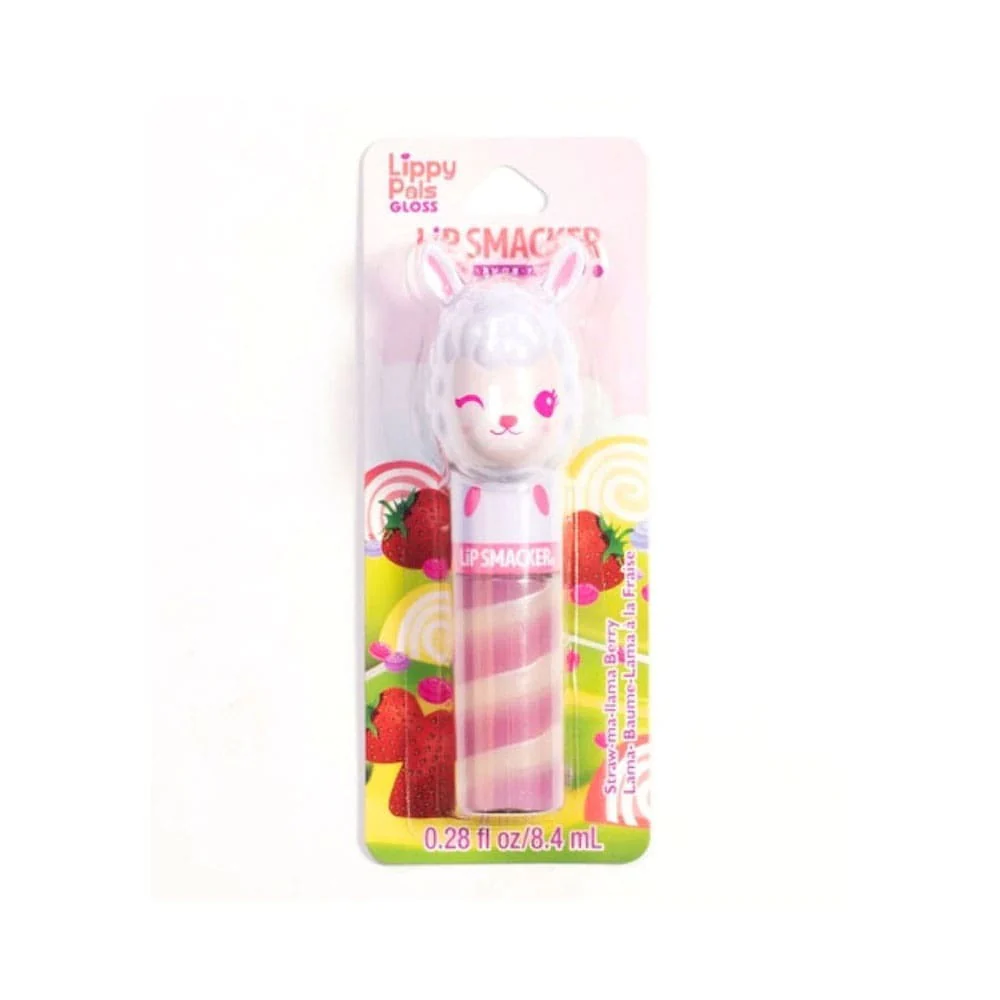 Lip Smacker Lippy Pals Gloss Straw-ma-llama Berry 8.4ml - Image 2