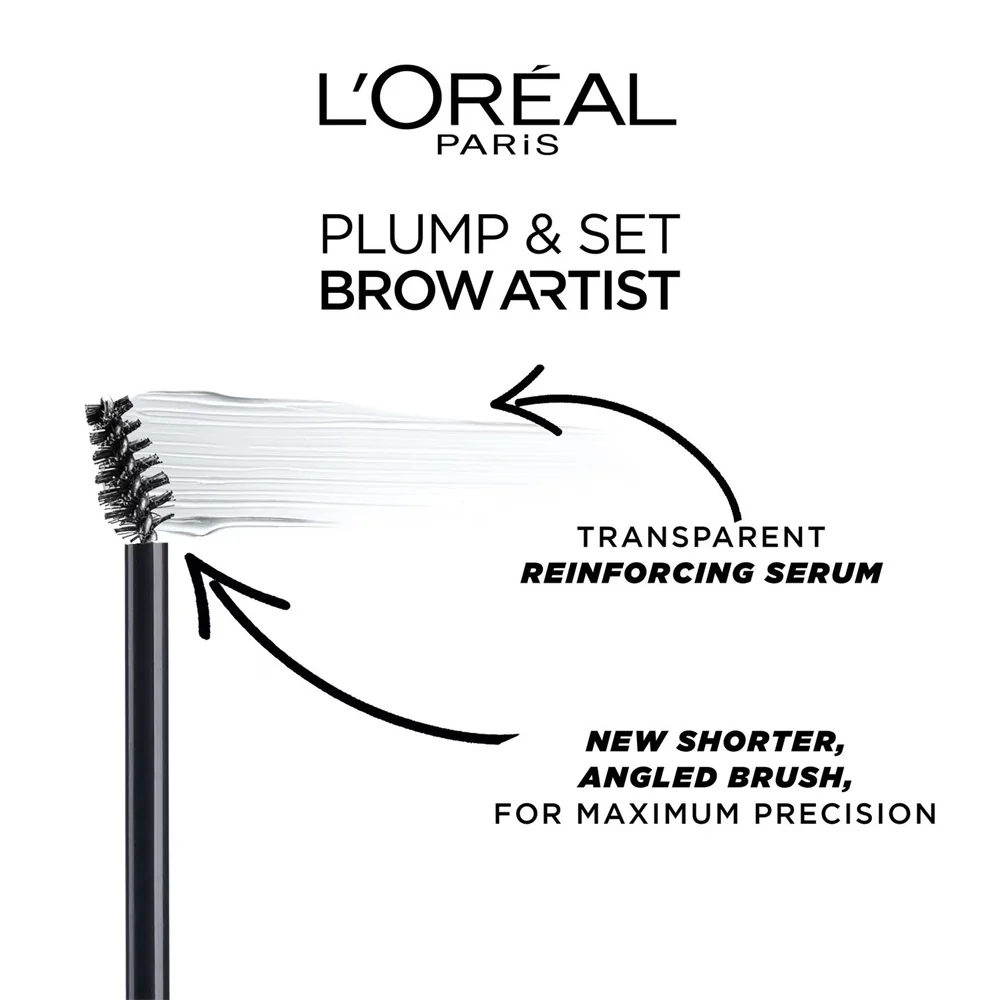 L'Oreal Brow Artist Plump & Set Brow Gel Transparent 4.6g - Image 4