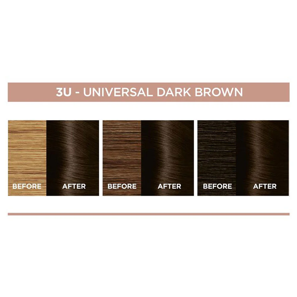 L'Oreal Excellence Crème Triple Care Colour 3U Universal Dark Brown - Image 4