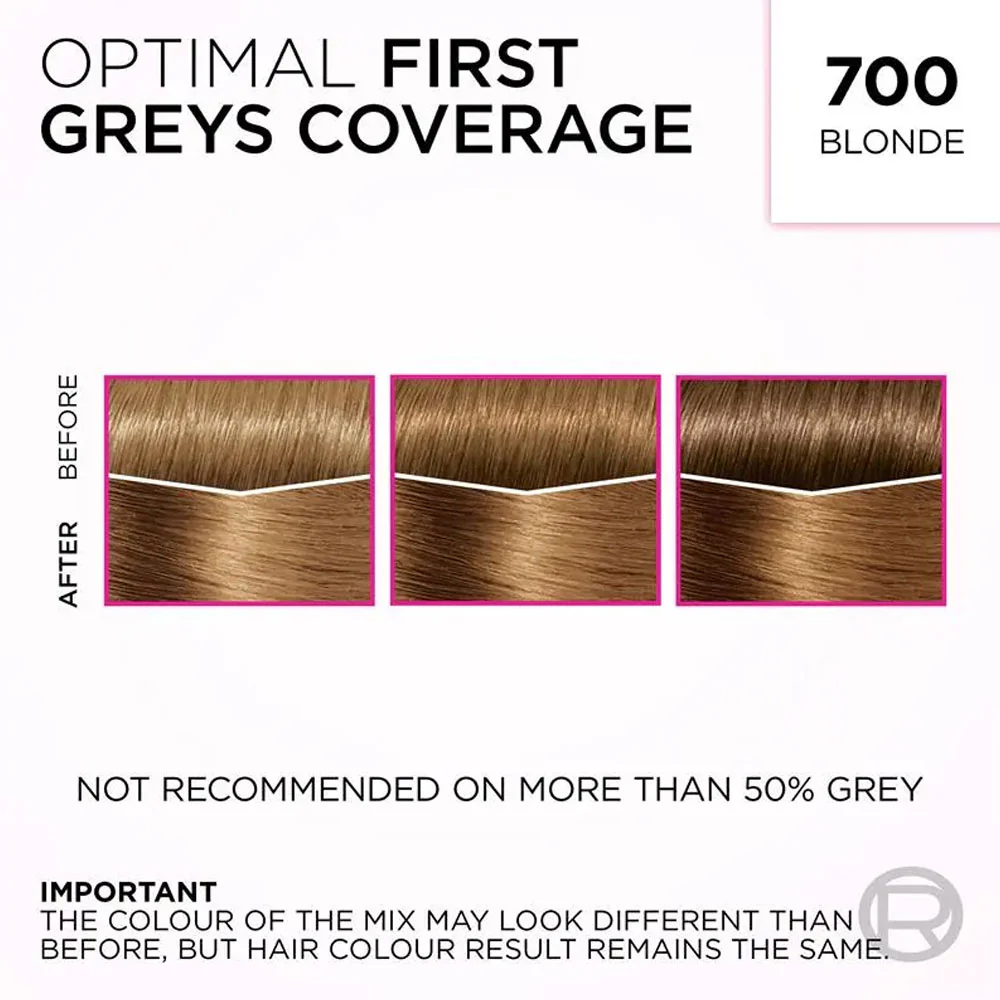 L'Oreal Hair Colour Casting Creme Gloss No Ammonia Conditioning Colour 700 Dark Blonde - Image 4