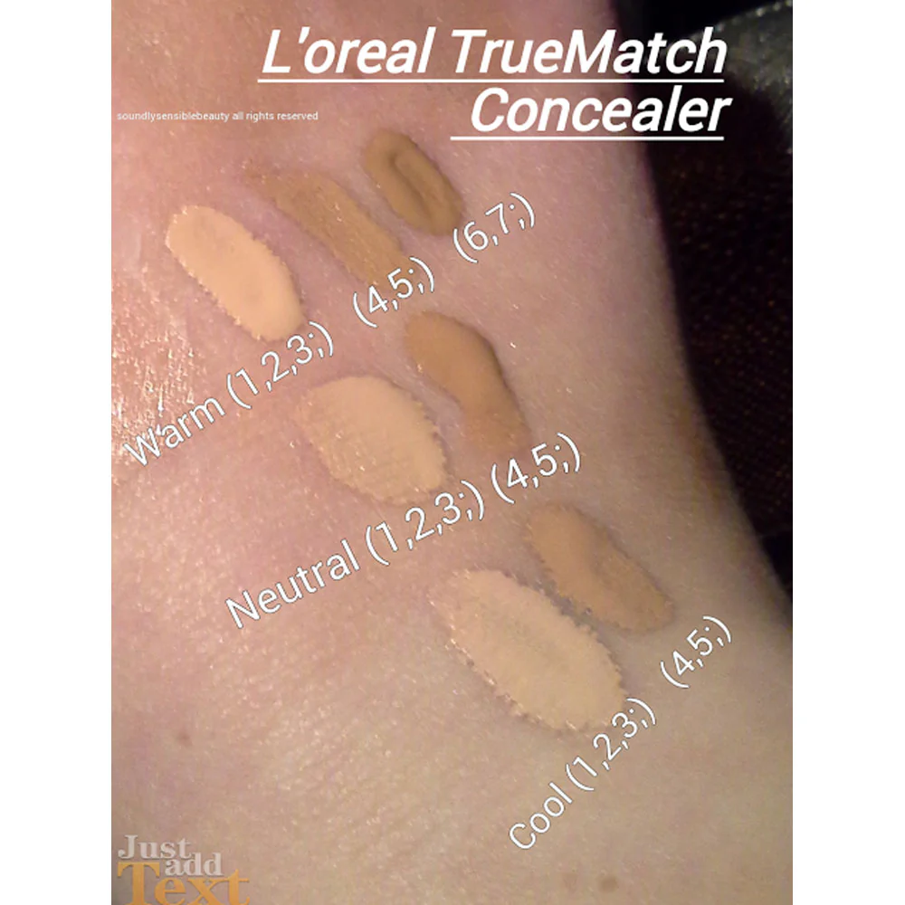 L'Oreal True Match Concealer N4-5 Neutral Light Medium 5.2ml - Image 4