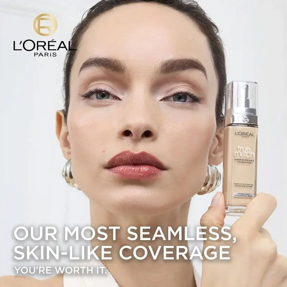 L'Oreal True Match Foundation Medium Coverage 4.5N Neutral Undertone 30ml - Image 4