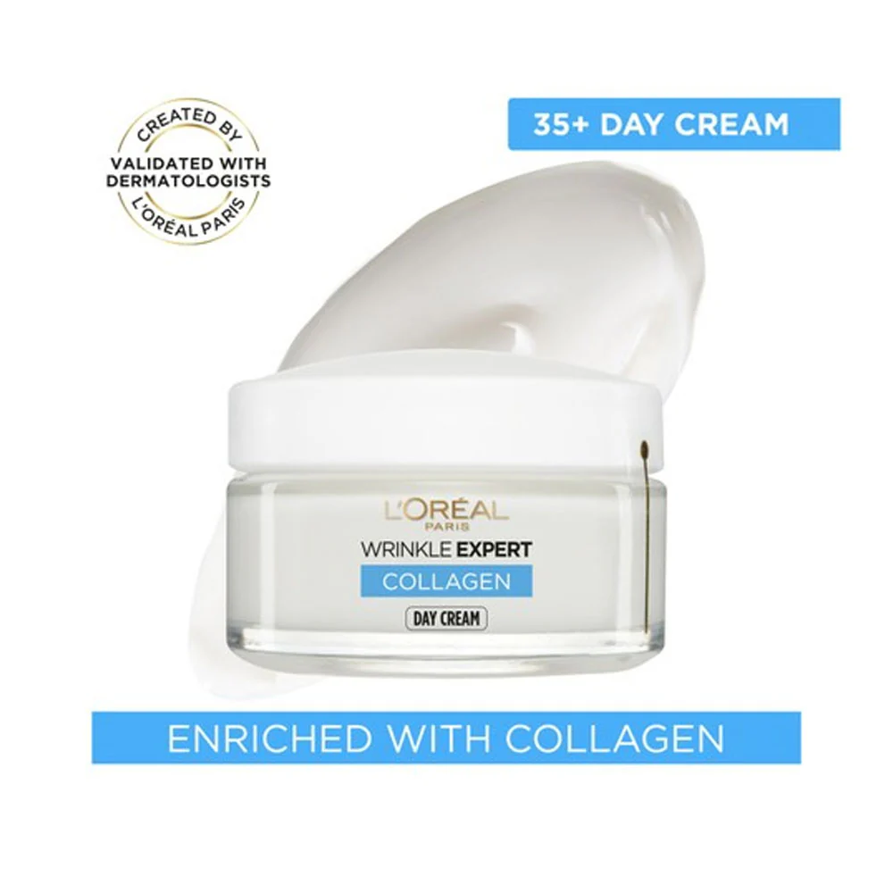 L'Oreal Wrinkle Expert Hydrating Care Day Collagen 50ml - Image 3