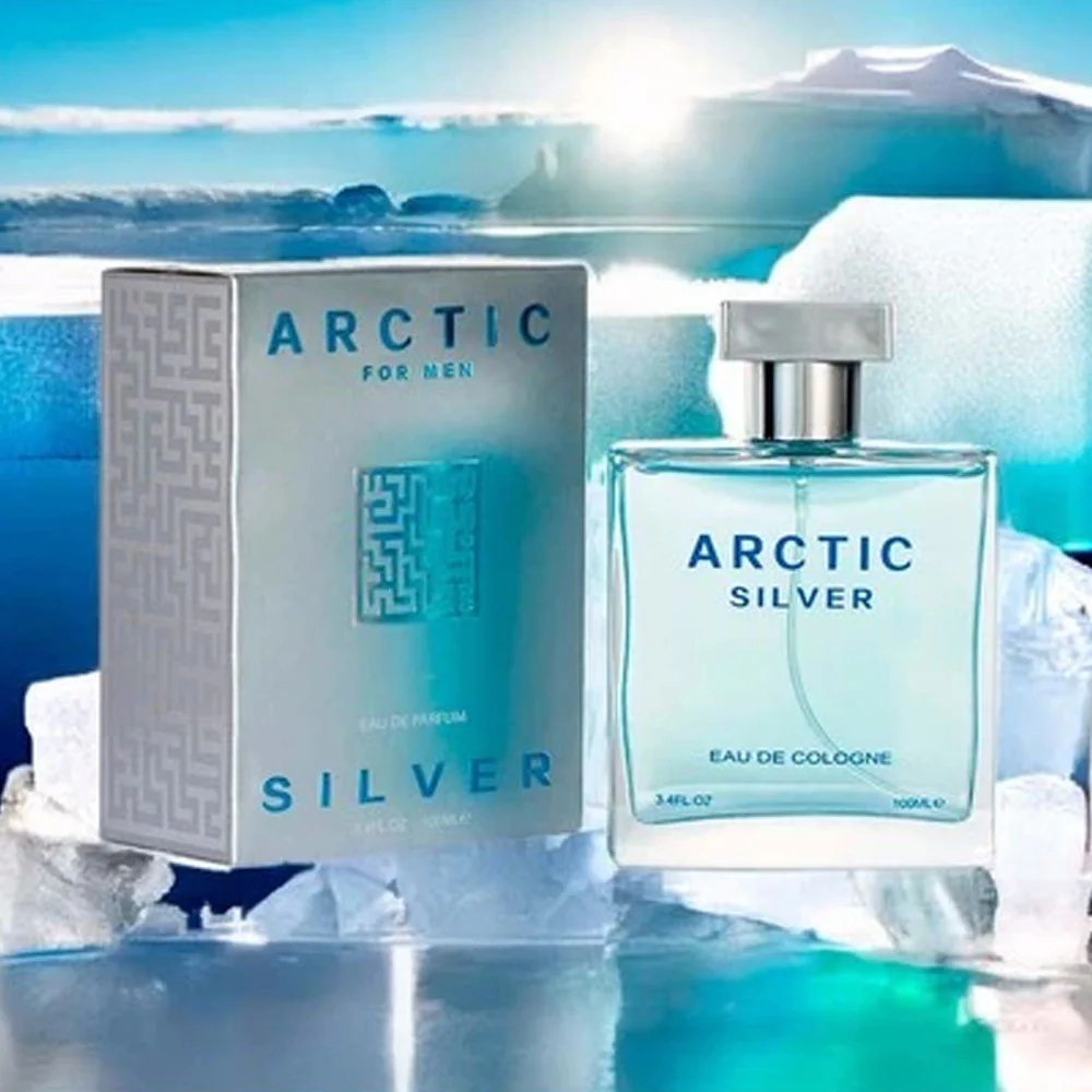Lovali Arctic For Men Silver Eau De Parfum 100ml - Image 3
