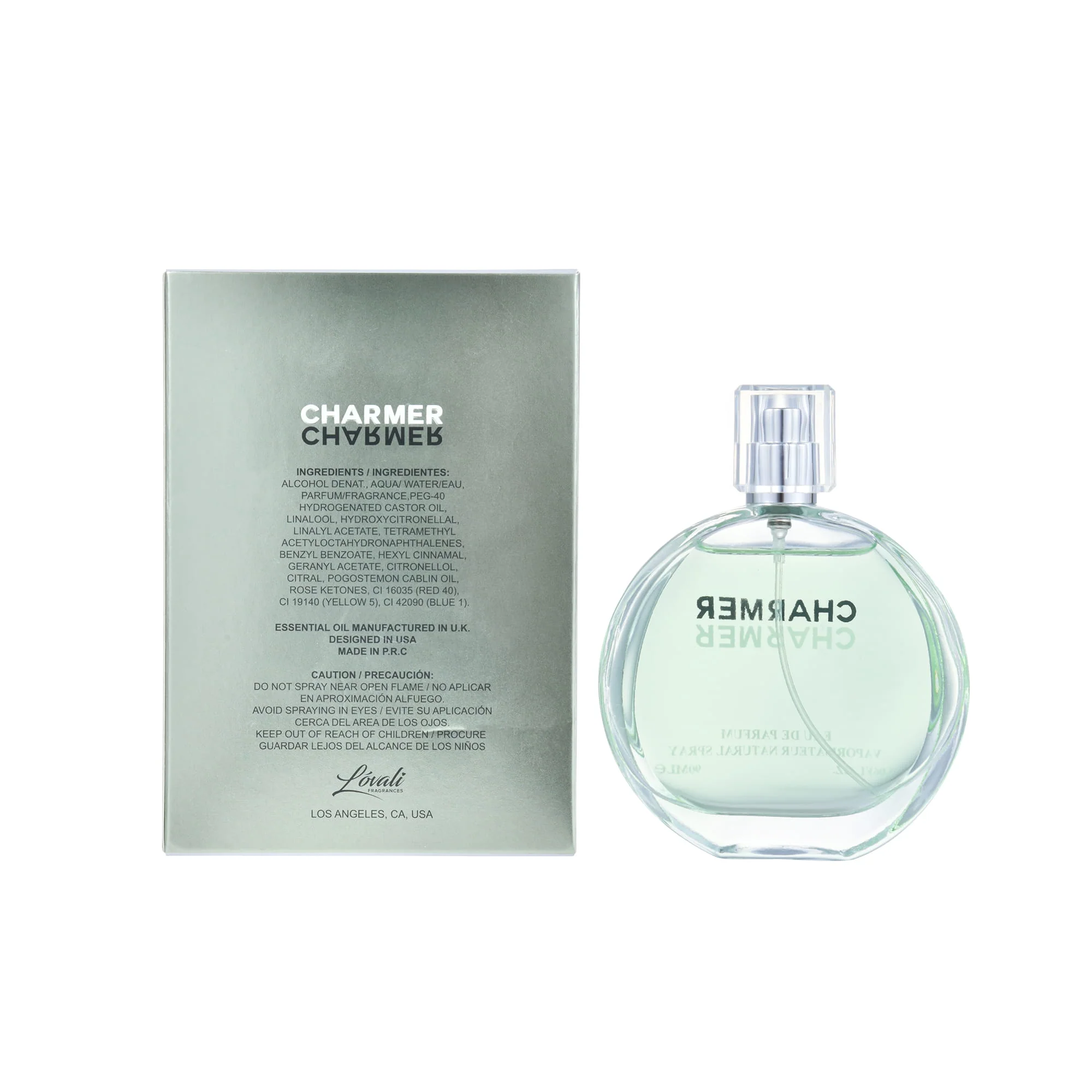 Lovali Charmer Eau De Parfum Spray White Green 90ml - Image 5