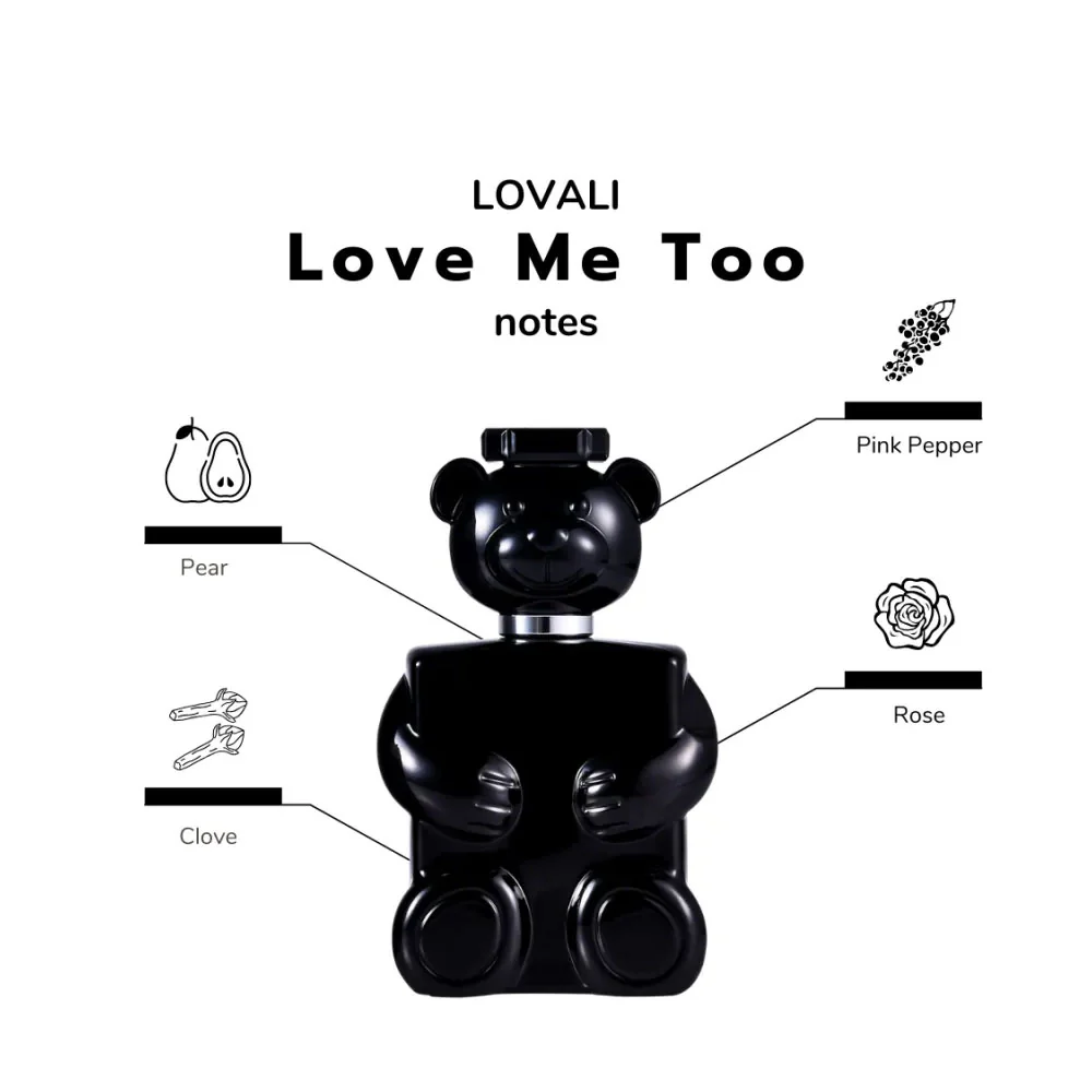 Lovali Dear Bear Love Me Too Eau De Parfum Spray 100ml - Image 2