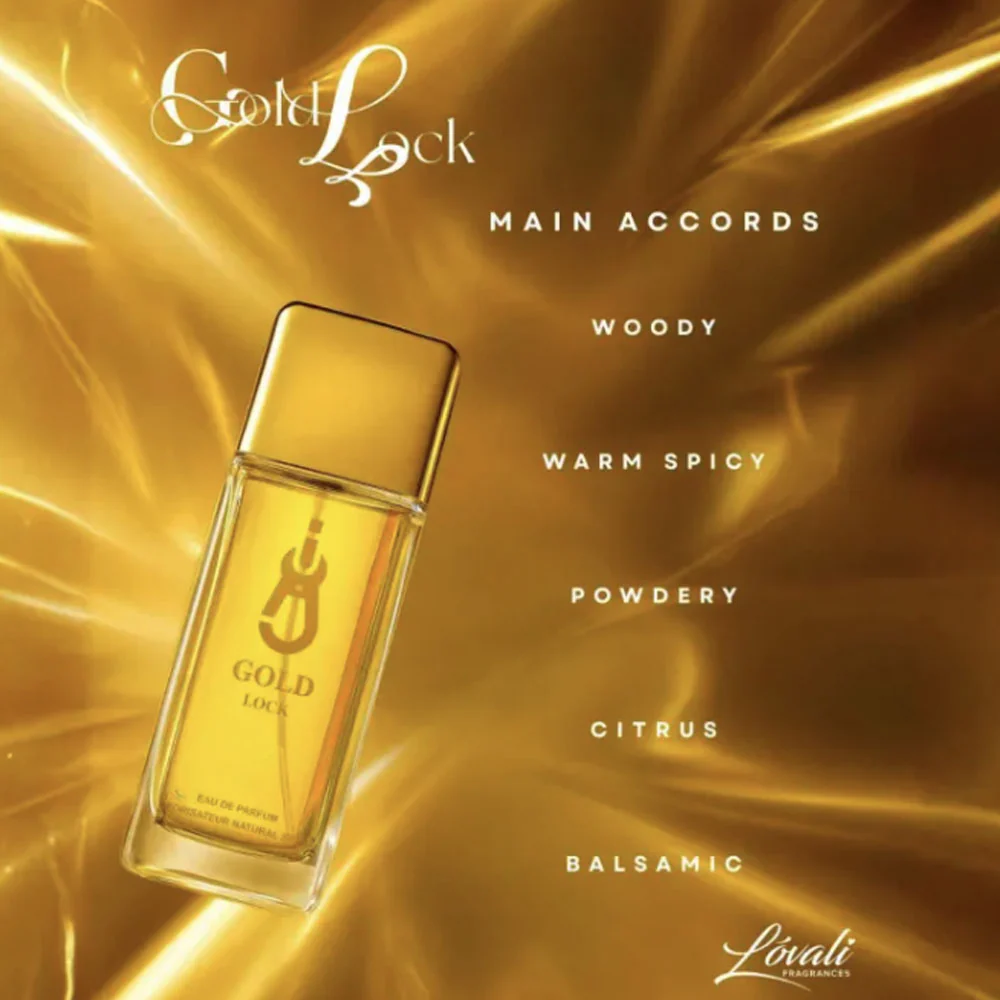 Lovali Gold Lock White Eau De Parfum Spray 100ml - Image 3