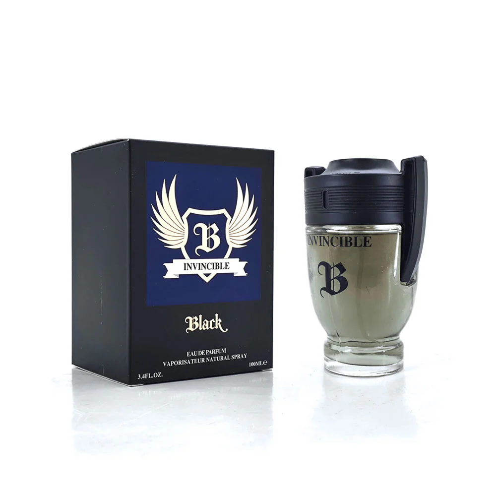 Lovali Invincible Black Eau De Parfum Spray 100ml - Image 2