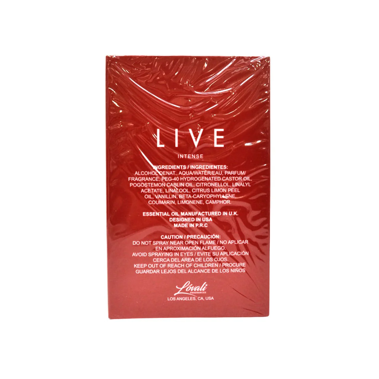 Lovali Live Intense Pour Femme Eau De Parfum 100ml - Image 2