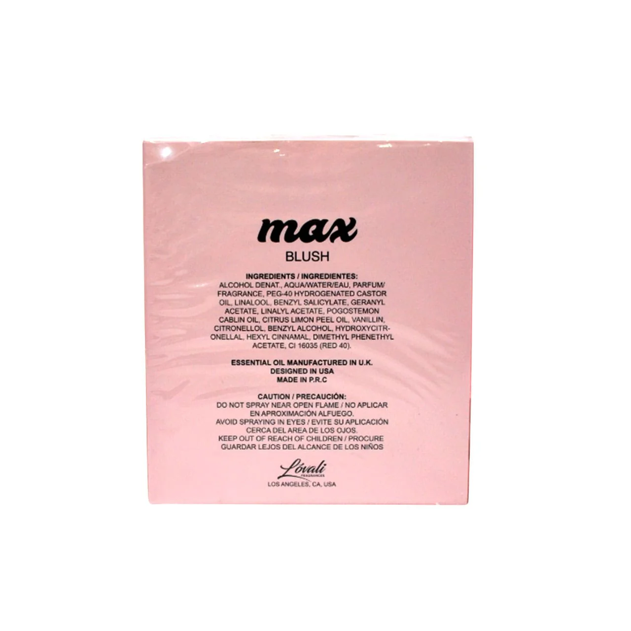 Lovali Max Blush Eau De Parfum 100ml - Image 2
