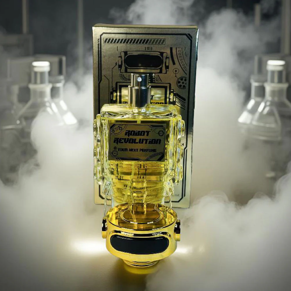 Lovali Robot Revolution Your Next Perfume Gold Eau De Parfum Spray 100ml - Image 2
