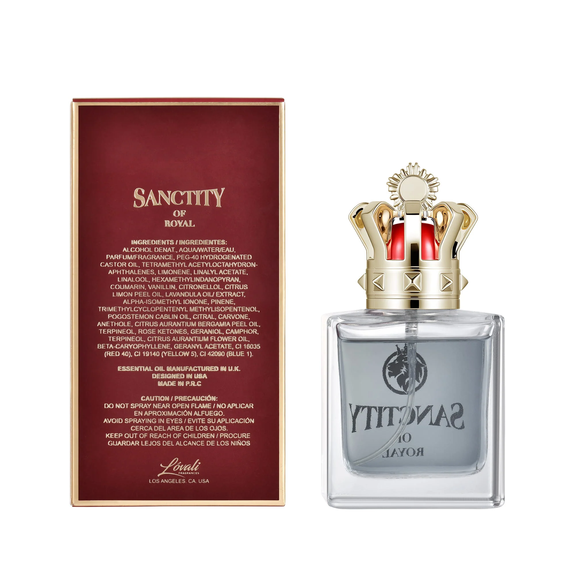 Lovali Sanctity Of Royal Eau De Parfum Spray 100ml - Image 4