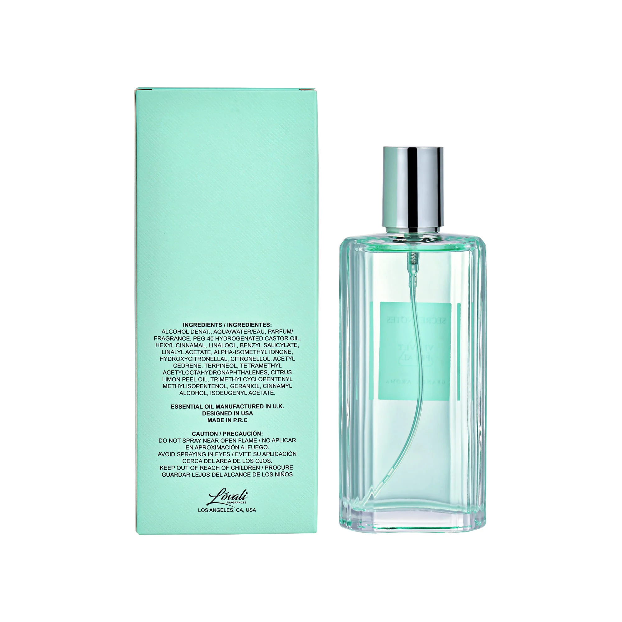 Lovali Secret Notes Velvet Petal Grandy Aroma Eau De Parfum Spray 95ml - Image 5