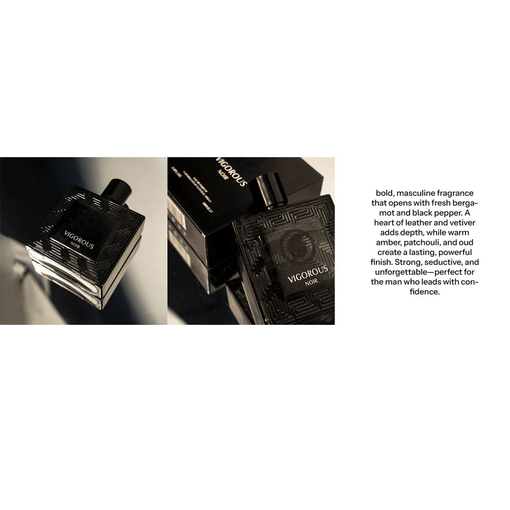 Lovali Vigorous Noir Eau De Parfum Spray 100ml - Image 3