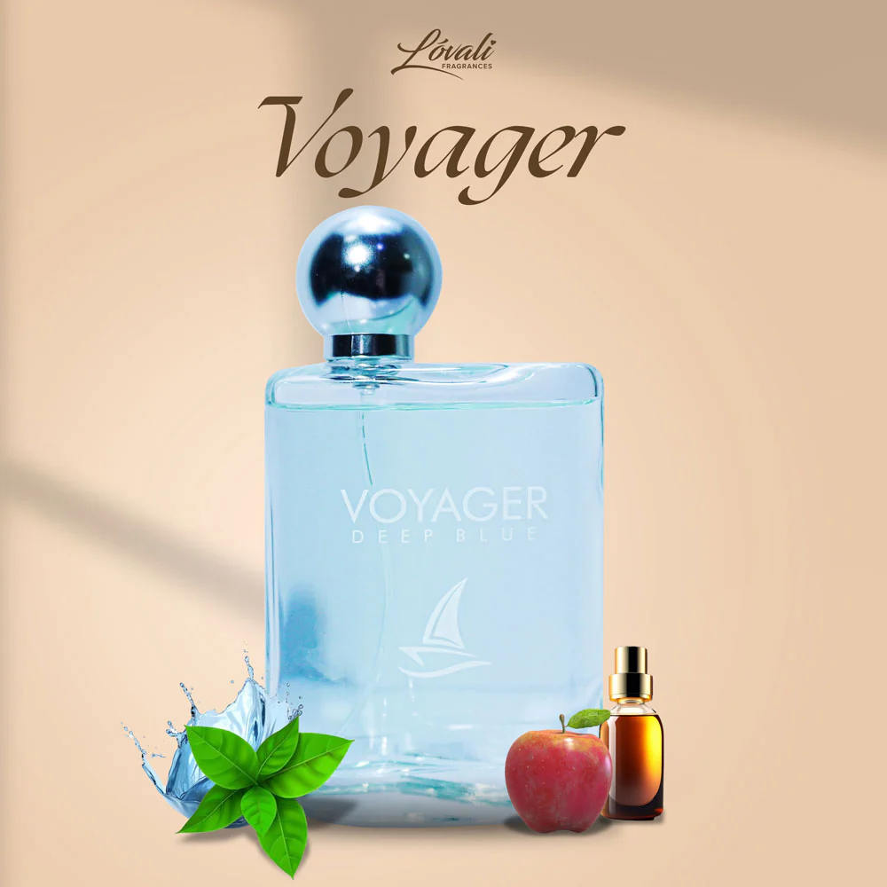 Lovali Voyager Deep Blue Eau De Parfum Spray 100ml - Image 2