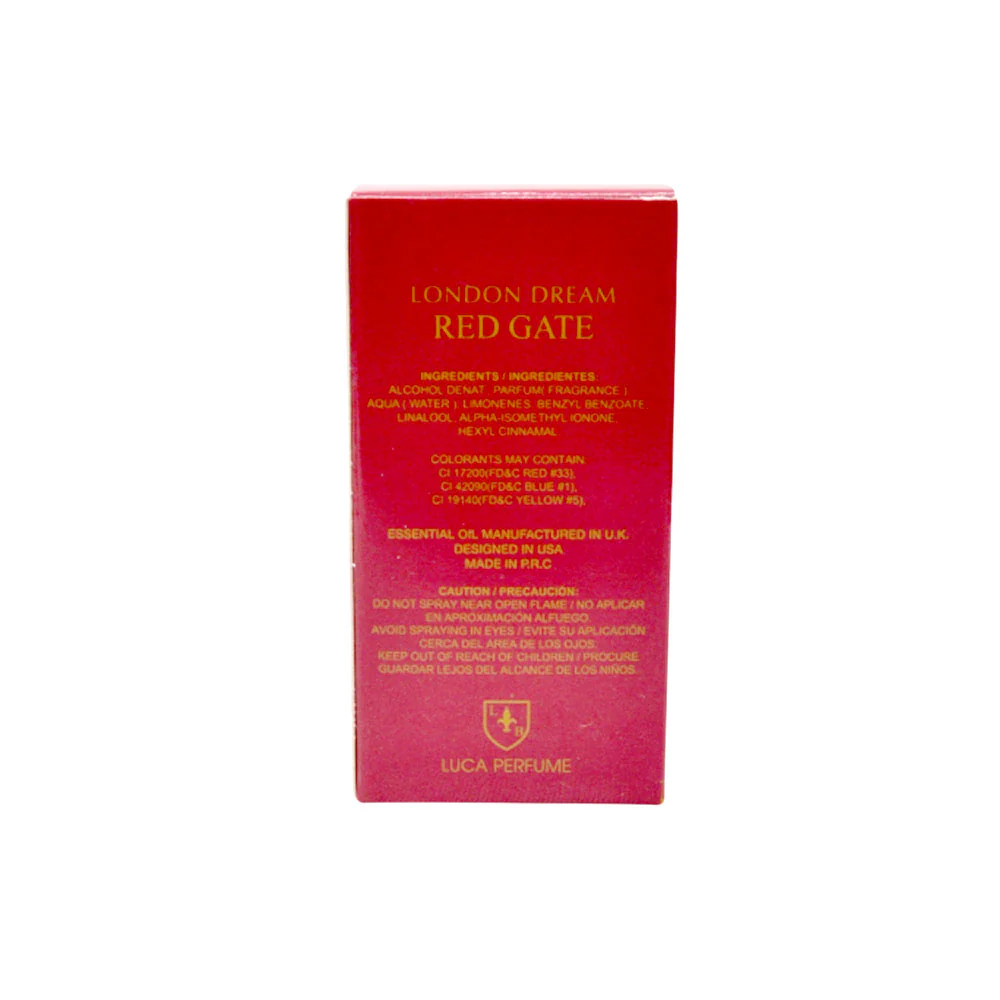 Luca Perfume London Dream Red Gate Limited Edition Eau De Parfum 30ml - Image 2