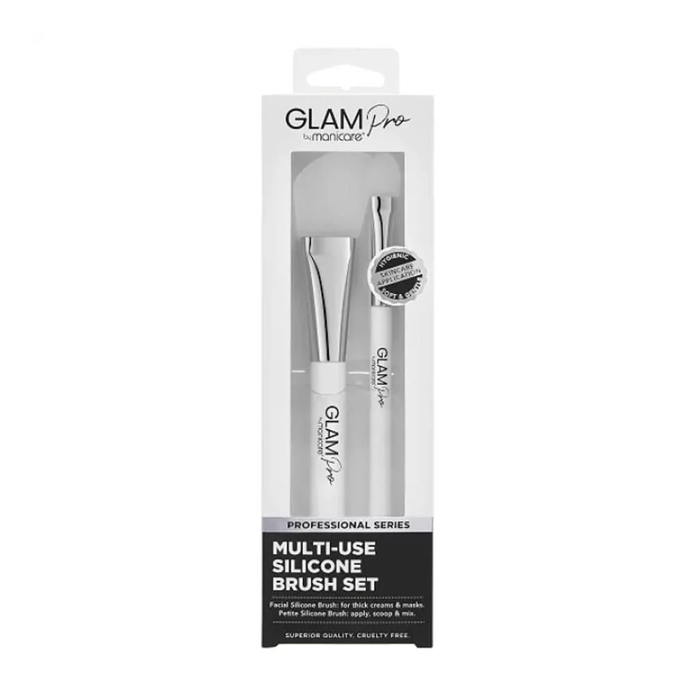 Manicare Glam Pro Multi Use Silicone Brush Set Professional Series - Image 2
