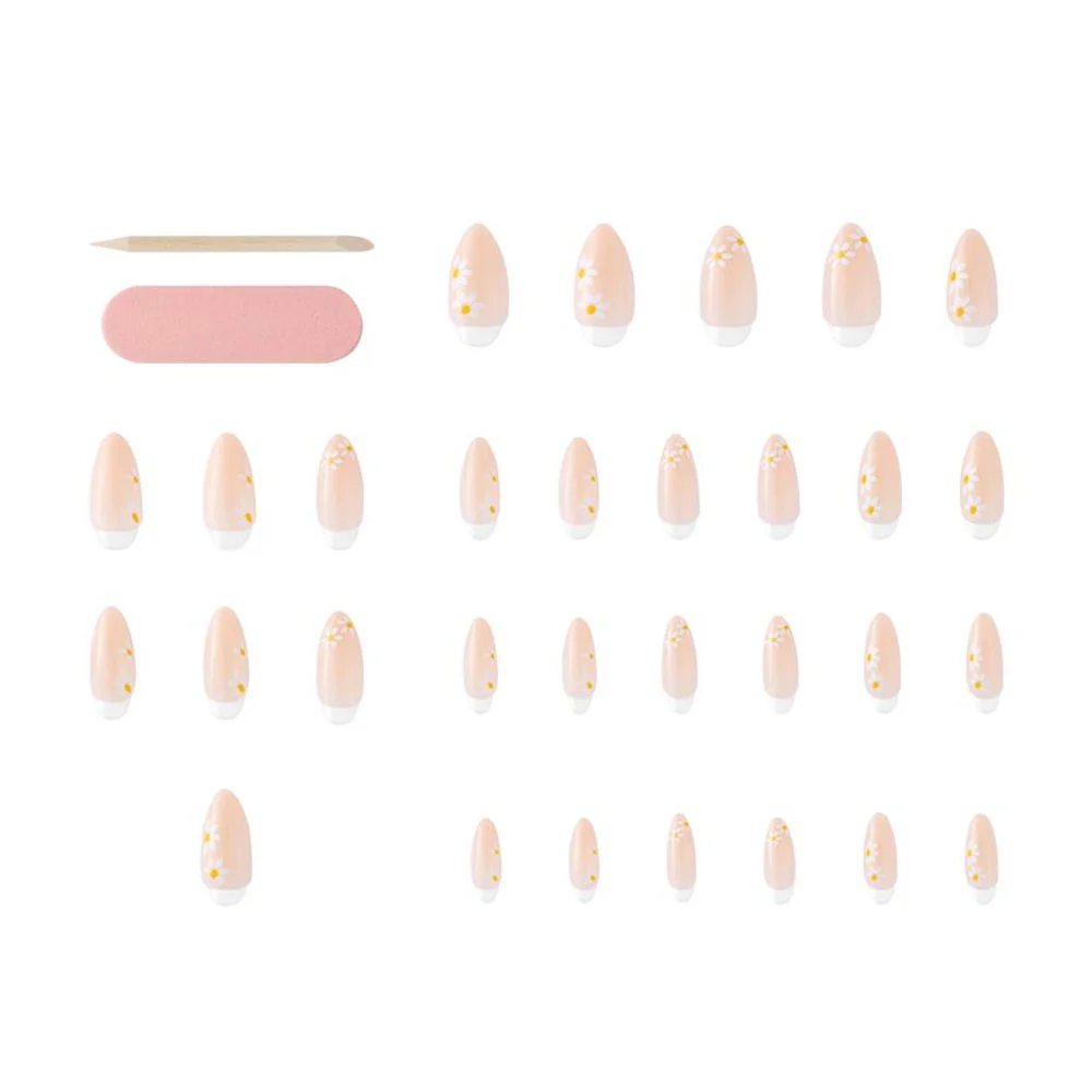 Manicare Pre Glued Nails Glam Ready My Floral Bliss 30pk - Image 2