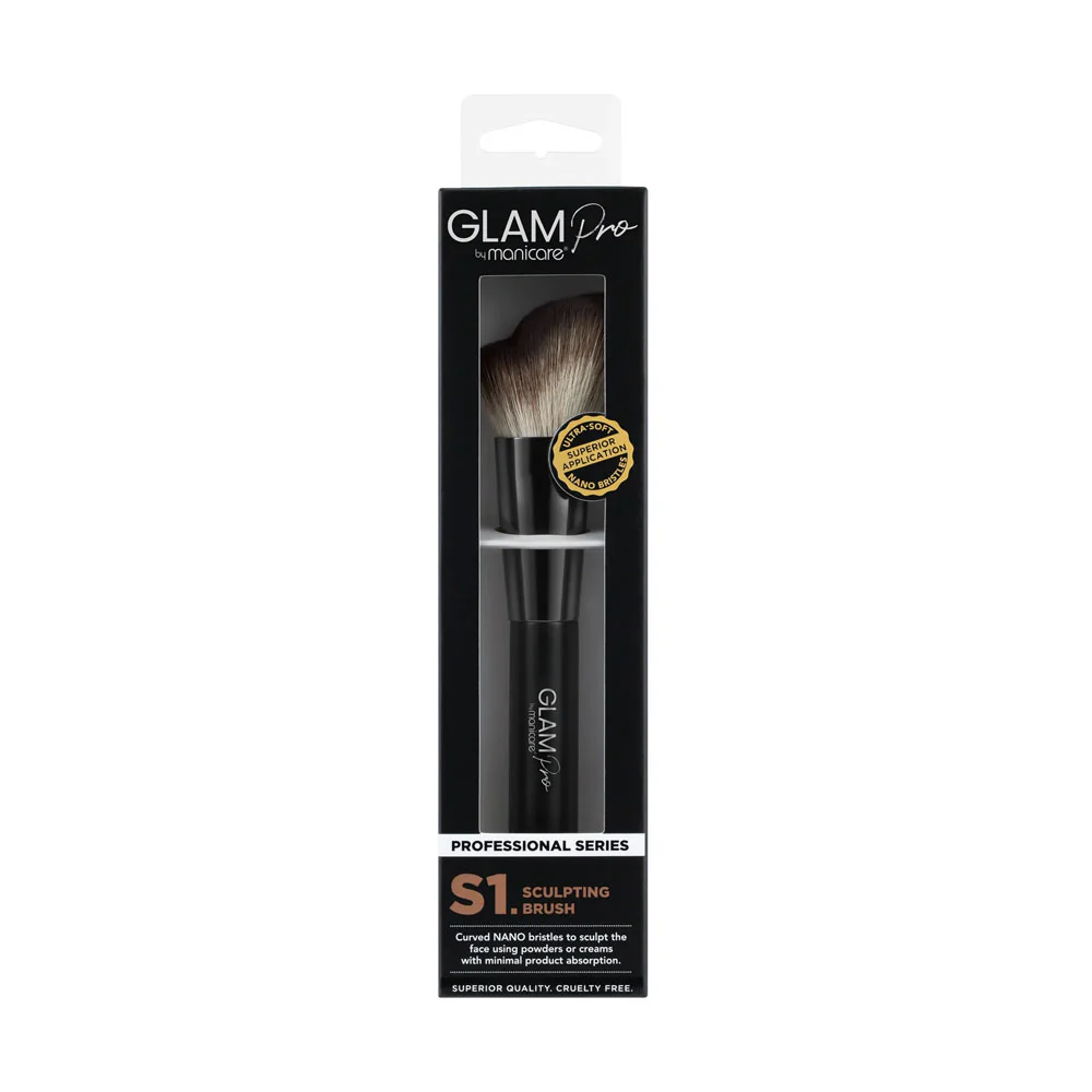 Manicare Sculpting Brush S1 Glam Pro Professional Series - Image 2