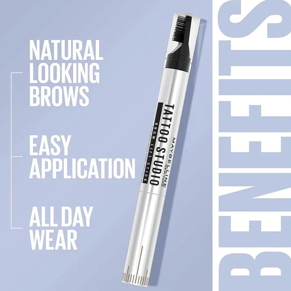 Maybelline Brow Lift Stick Clear Tattoo Studio - Image 2