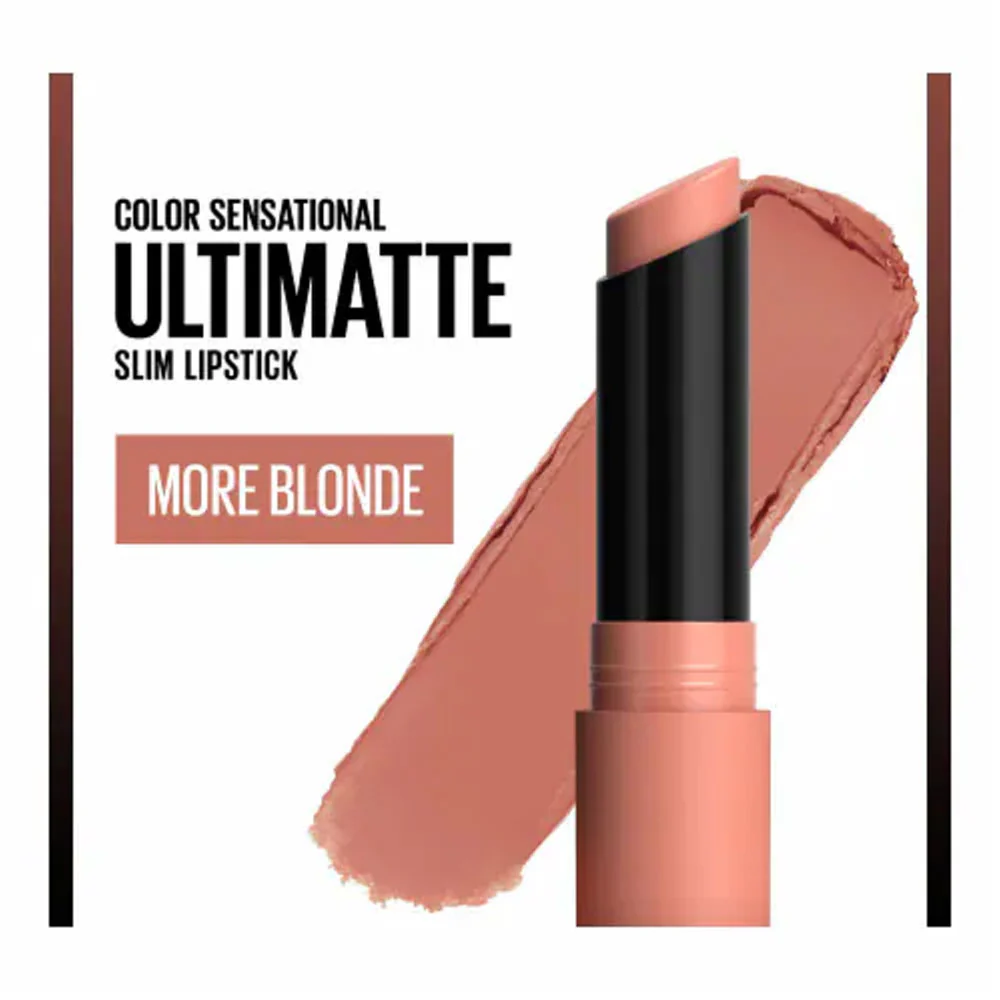 Maybelline Color Sensational Ultimatte Matte Lipstick 588 More Blonde - Image 2