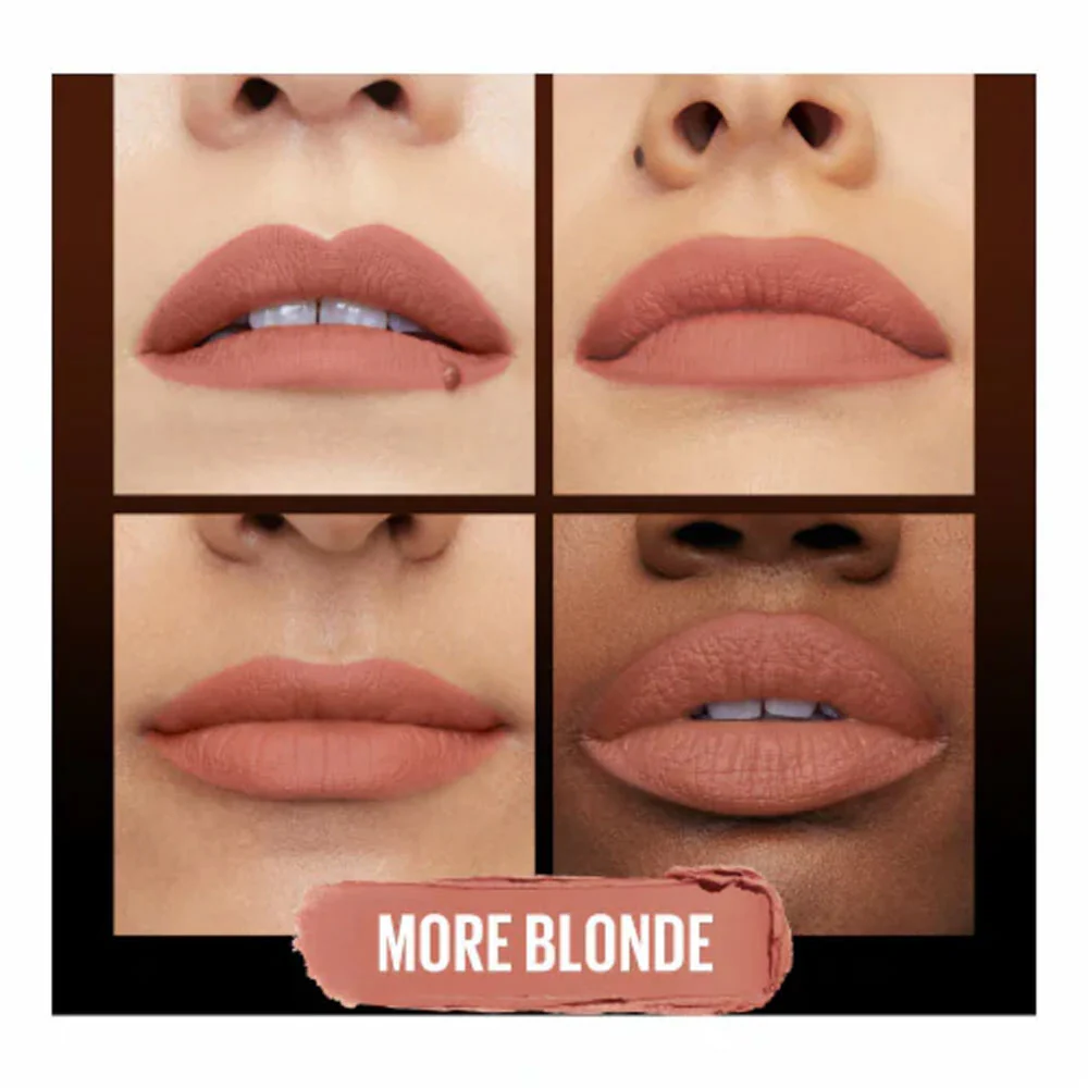 Maybelline Color Sensational Ultimatte Matte Lipstick 588 More Blonde - Image 4