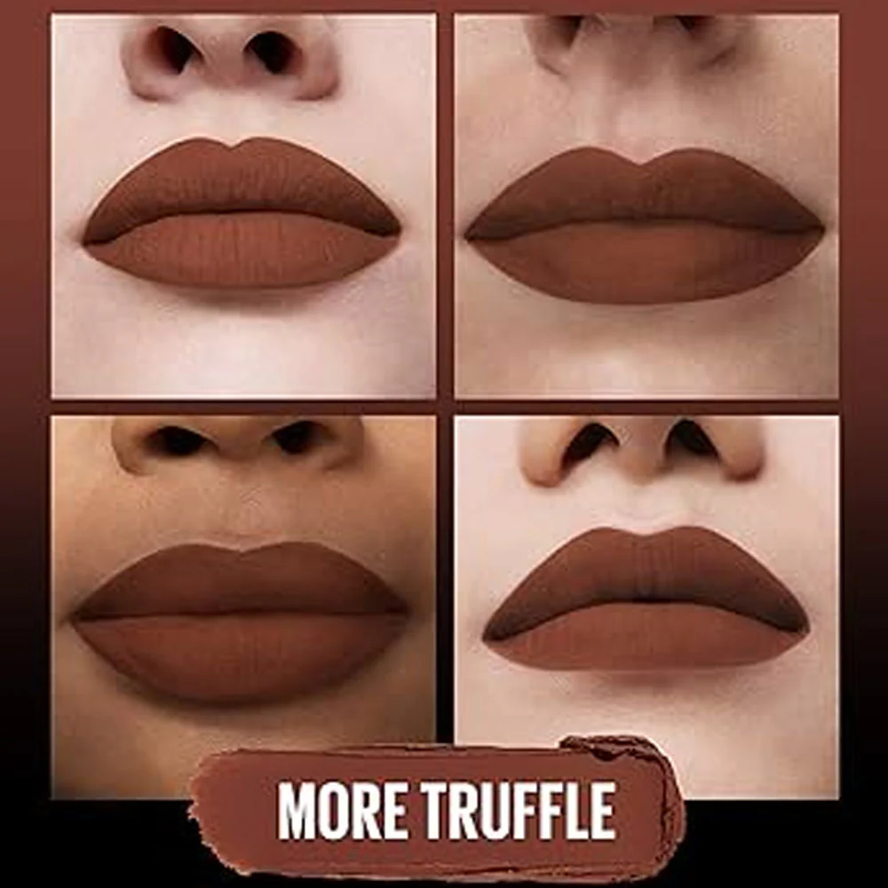 Maybelline Color Sensational Ultimatte Matte Lipstick 999 More Truffle - Image 3