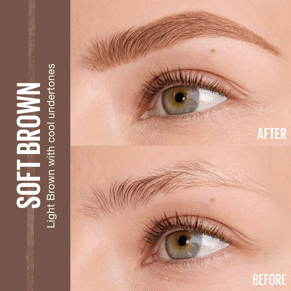 Maybelline Express Brow Shaping Pencil Soft Brown - Image 3