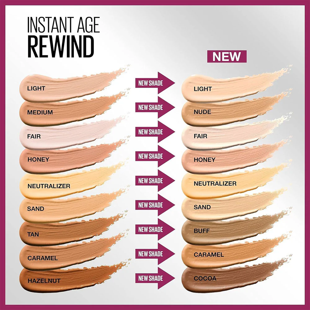 Maybelline Instant Age Rewind Eraser Dark Circles 130 Medium - Image 4