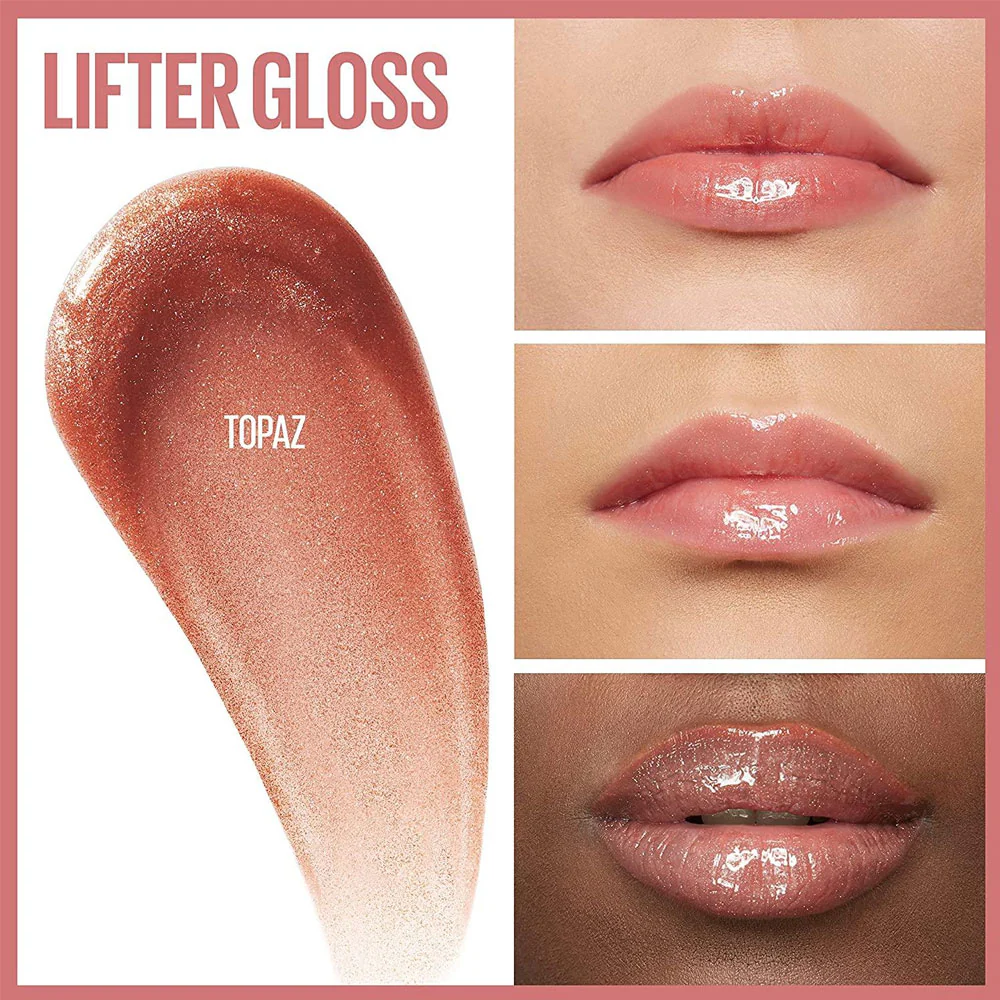 Maybelline Lifter Lip Gloss 009 Topaz 5.4ml - Image 4