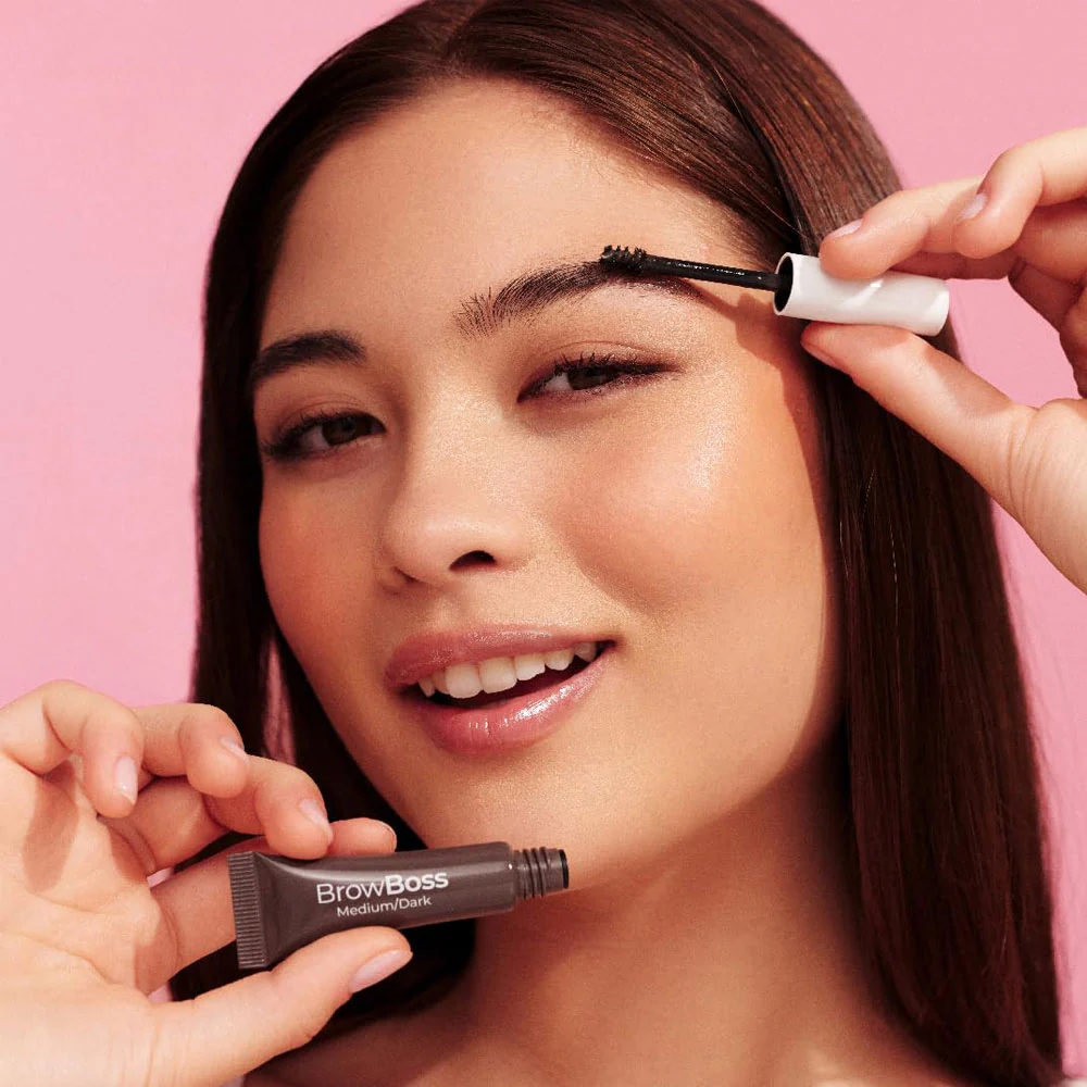 MCoBeauty Brow Boss Glue & Set Medium/Dark 8g - Image 4