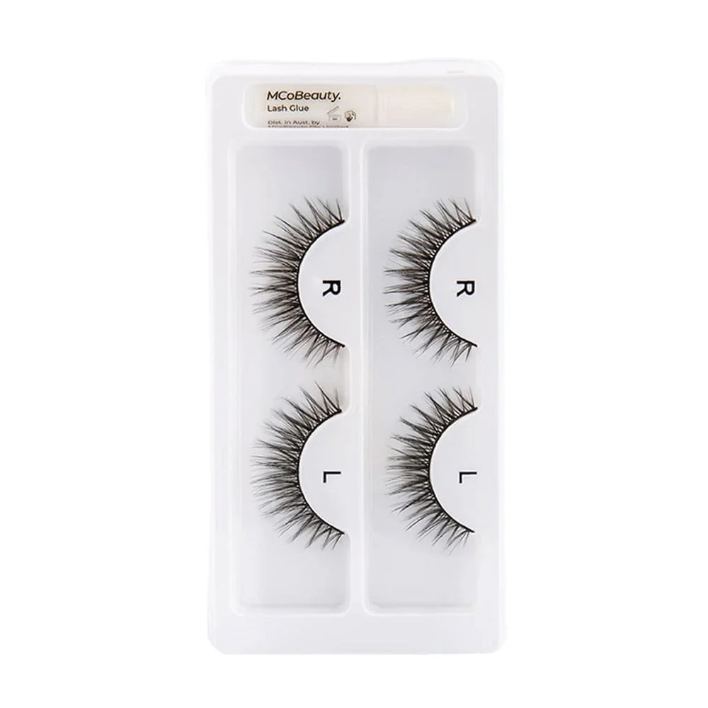 MCoBeauty Longwear False Lashes Natural Ibiza Duo Value Set - Image 2