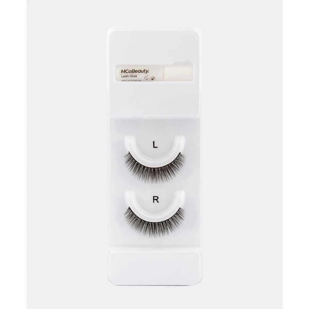 MCoBeauty Longwear False Lashes Natural Mykonos Single Set - Image 2