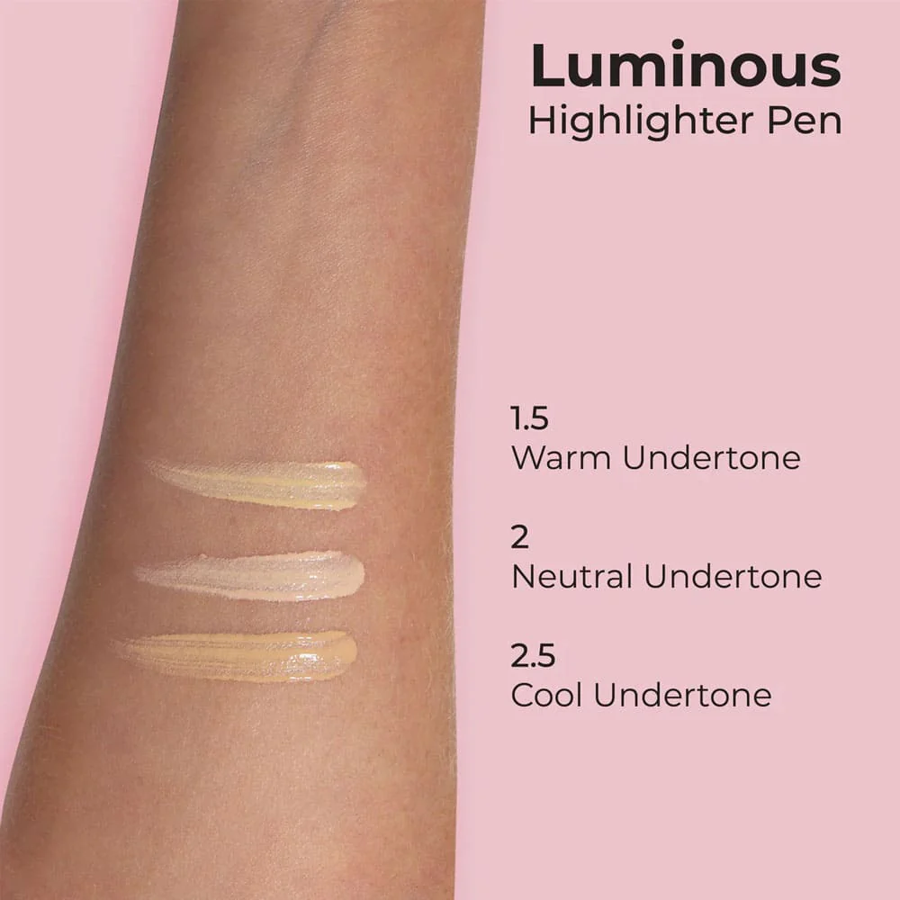 MCoBeauty McoBeauty Luminous Highlighter Pen 2.5 Cool Undertone - Image 2