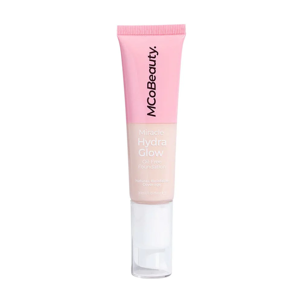 MCoBeauty Miracle Hydra Glow Oil Free Foundation Light Beige 30ml