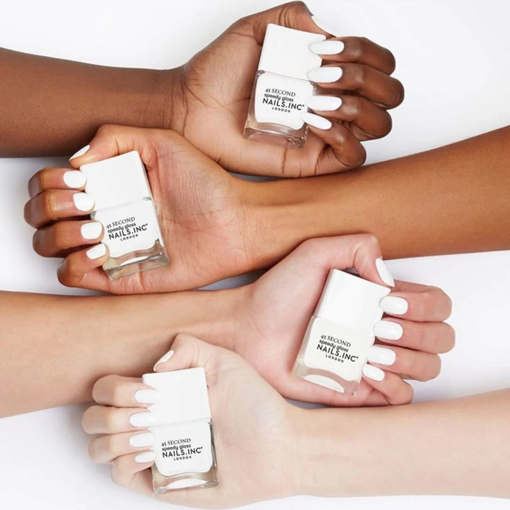 Nails Inc 45 Second Speedy Gloss Find Me In Fulham Nail Polish 14ml - Image 3