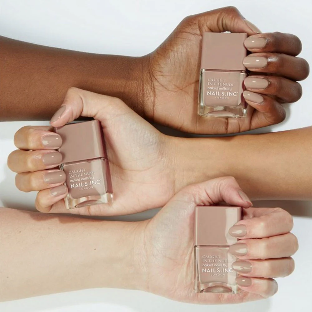 Nails Inc Caught In The Nude Naked Nails Mykonos Beach Nail Polish 14ml - Image 4