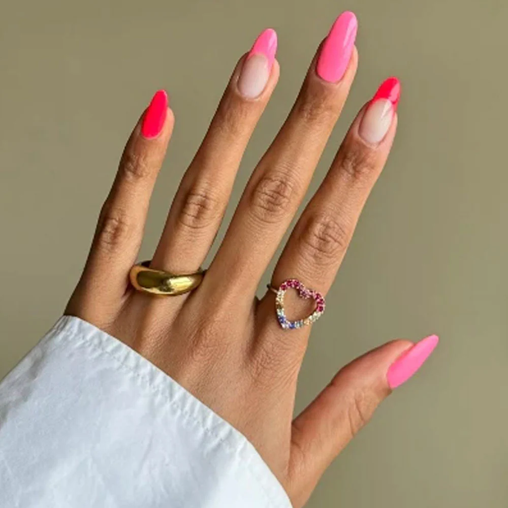 Nails Inc Duo We Wear Pink Bubblegum Scented Nail Polish Duo 2x14ml - Image 4