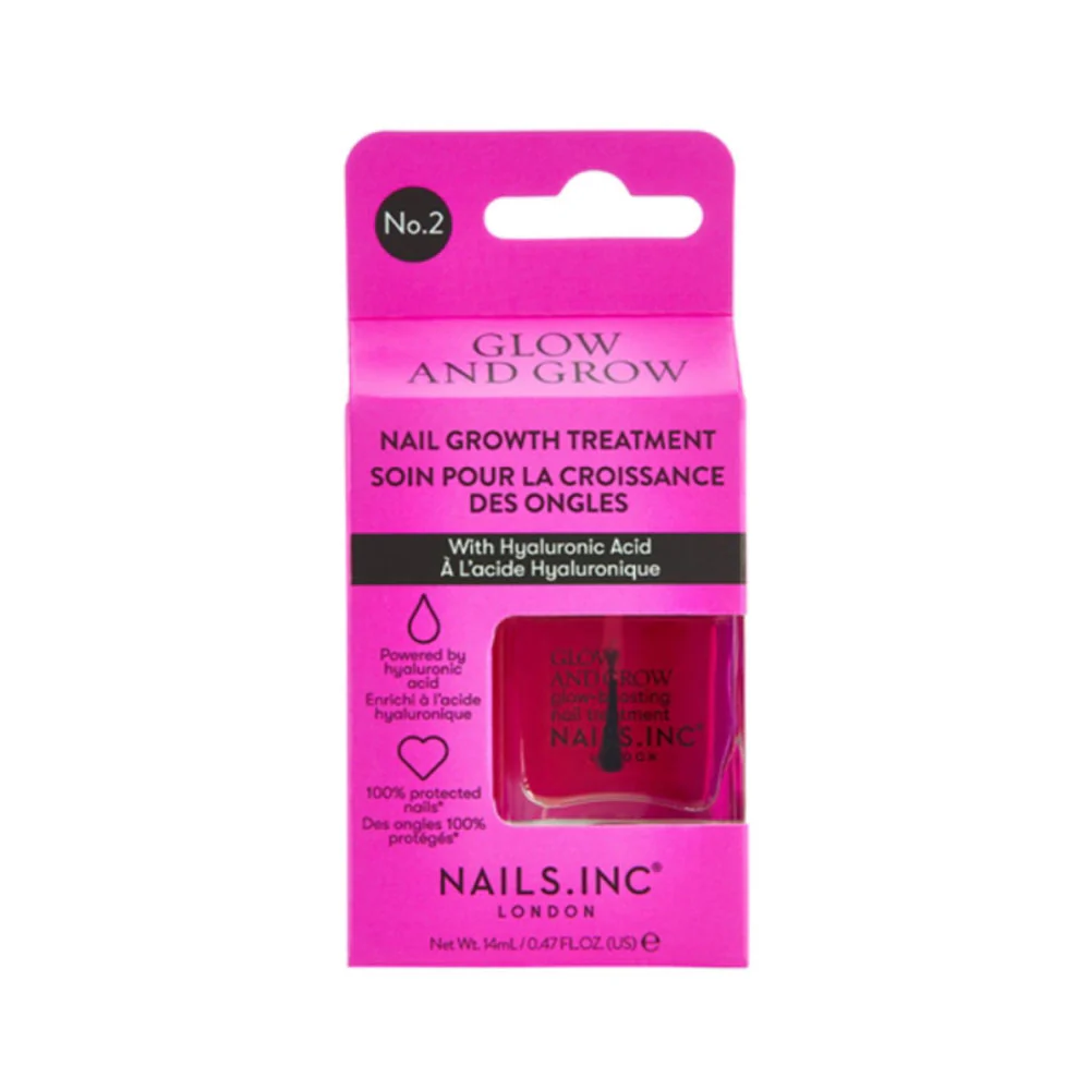 Nails Inc Glow and Grow Nail Growth Treatment No.2 14ml - Image 2