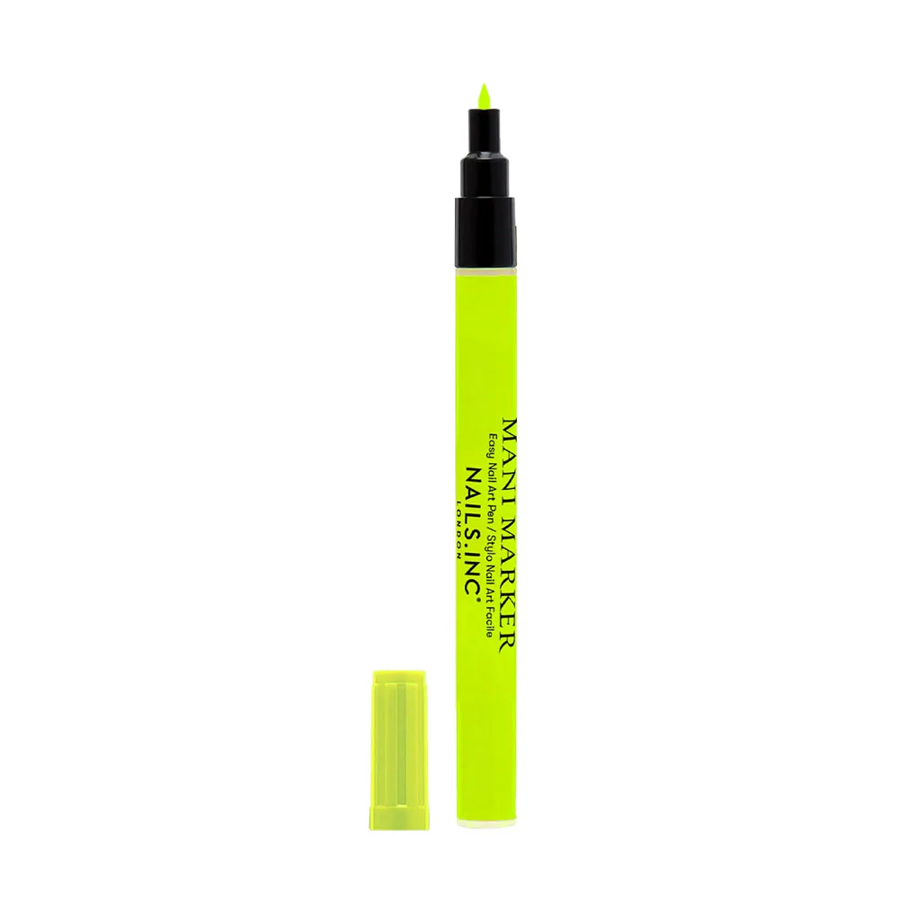Nails Inc Mani Marker Electric Green 3ml - Image 2